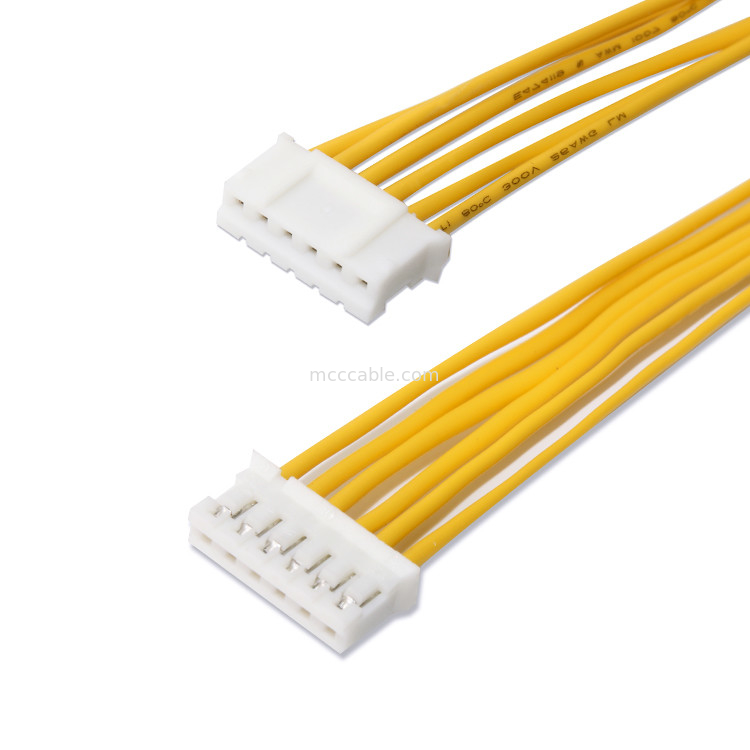 Chicote de fios do fio de 22AWG JST, cabo do conector de PH2.0 JST para a bicicleta elétrica