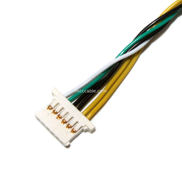JST PHR-6 2.0MM 6 diodo emissor de luz de PIN To MOLEX 51146-0600 1.25MM 6 PIN Wire Harness    Cabo do luminoso