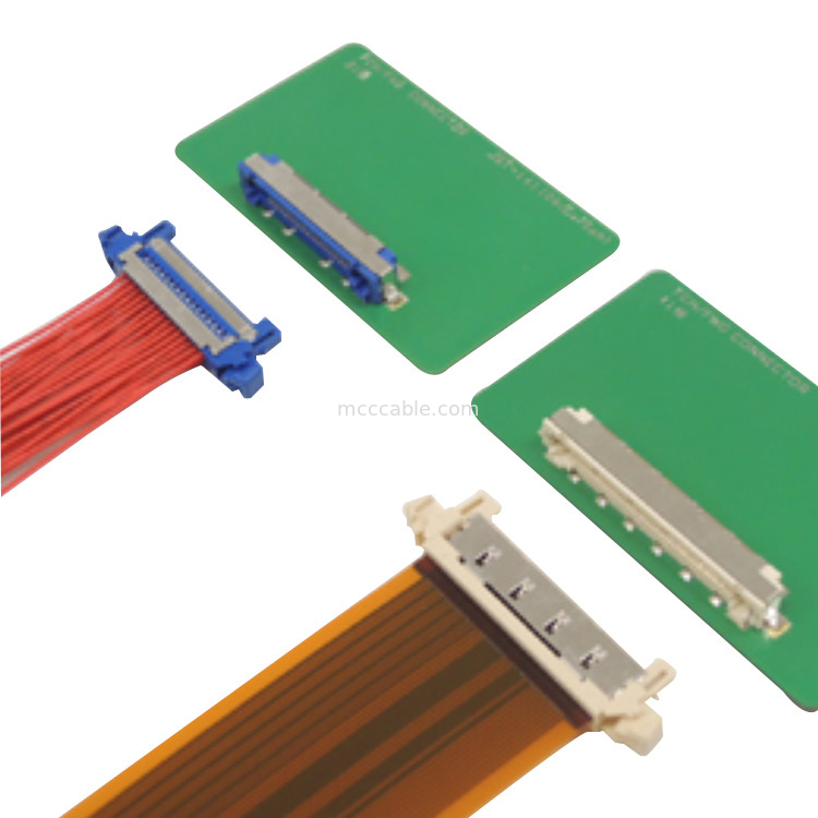 JST FWG 31P-FWG-Z-1 0,5 milímetros de fio do passo ao conector da exposição dos lvds do chicote de fios do fio da placa