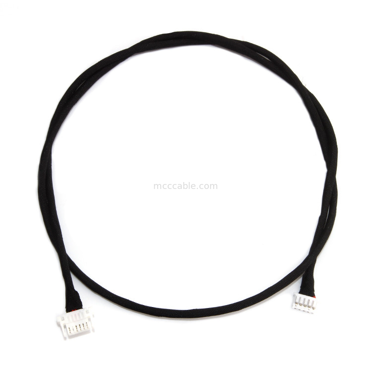 Chicote de fios SHJP-06V-S do fio de JST (HF) 6pin ao motorista do diodo emissor de luz de Molex 51021-0500 5pin FCII