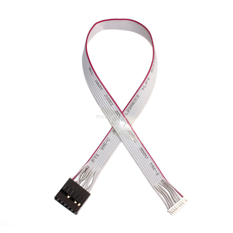 IDC 12 PIN Flat Flexible Ribbon Cable DF19 A JST RF para o cabo distribuidor de corrente de PCBA