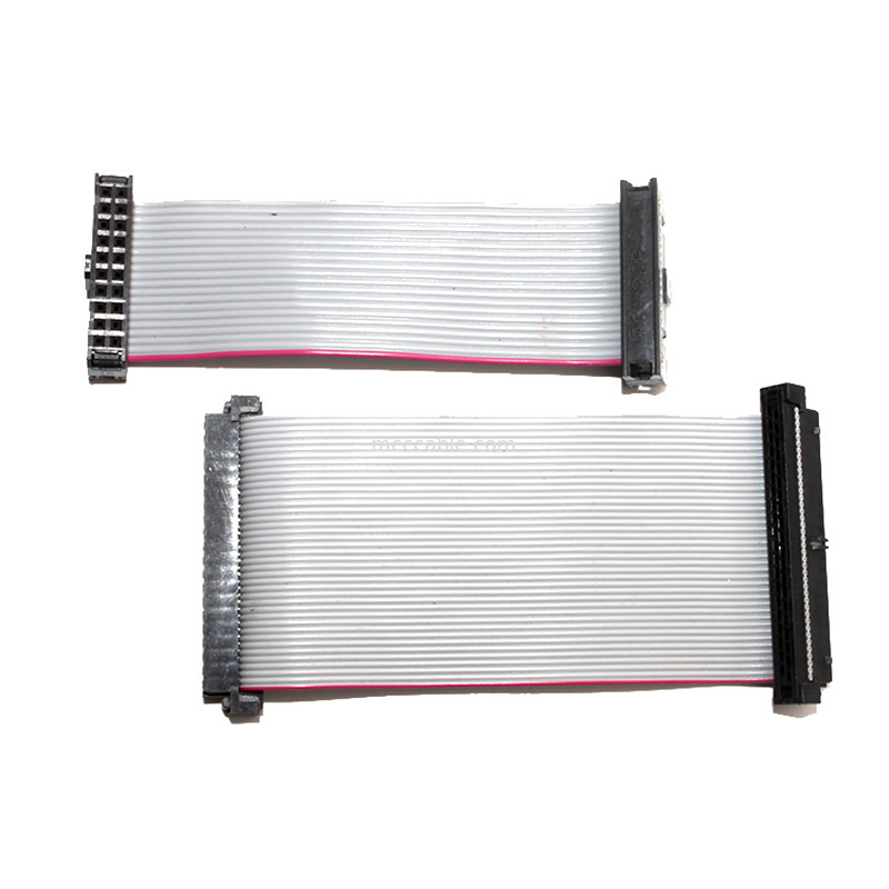 cabo de fita flexível liso de 2.54mm, 16 Pin Idc Cable para o certificado do UL do computador
