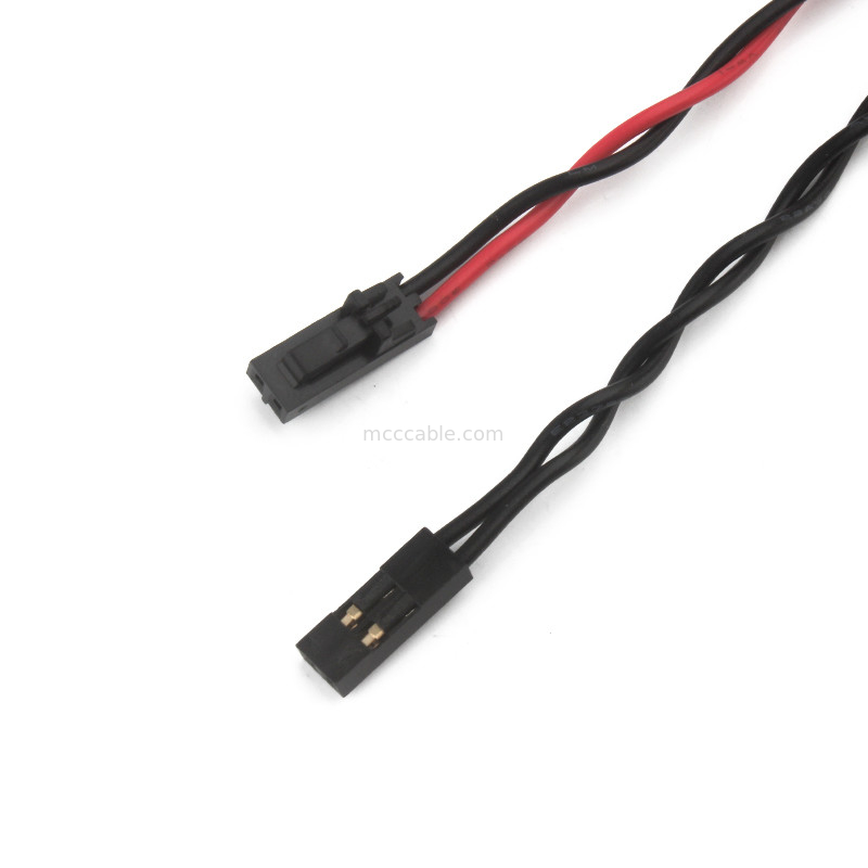Cabo conduzido azul vermelho do interruptor de alimentação D4 de Bulgin Mpi002 28 para Rl a Molex 50579402