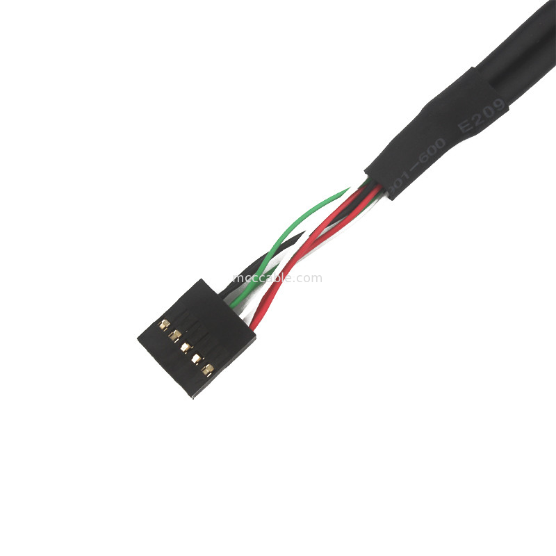 Bb duplo do chicote de fios do fio do Usb de 2.54mm ao cabo da posição MOLEX 22552101 do Sbc 10