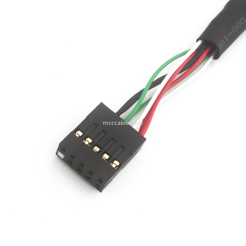 Bb duplo do chicote de fios do fio do Usb de 2.54mm ao cabo da posição MOLEX 22552101 do Sbc 10