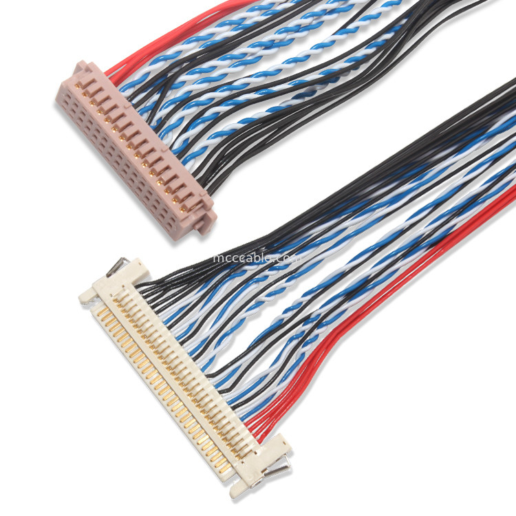 HORAS de Df13-40Ds-1.25C ao chicote de fios do fio do conector Fi-X30 para o aparelho eletrodoméstico