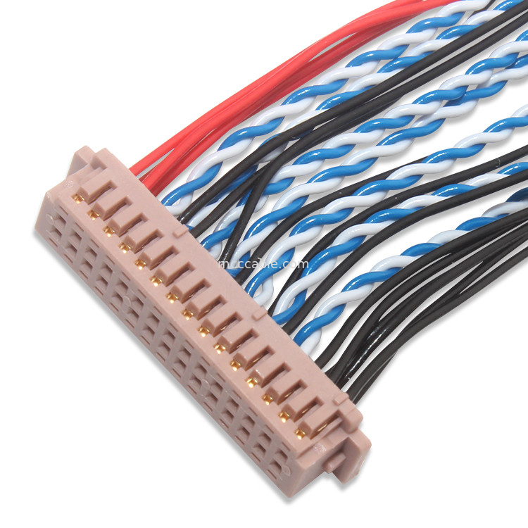 HORAS de Df13-40Ds-1.25C ao chicote de fios do fio do conector Fi-X30 para o aparelho eletrodoméstico