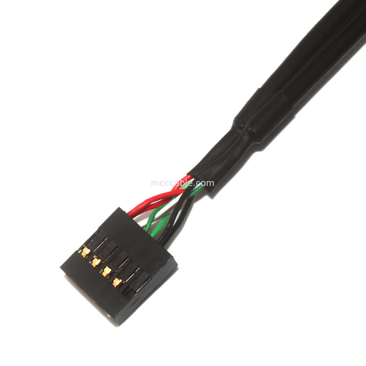 10 comprimento Molex 22-55-2101 do conjunto de cabo 150mm de Molex do passo do Pin 30AWG 2.54mm