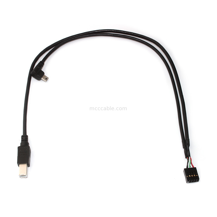 10 comprimento Molex 22-55-2101 do conjunto de cabo 150mm de Molex do passo do Pin 30AWG 2.54mm