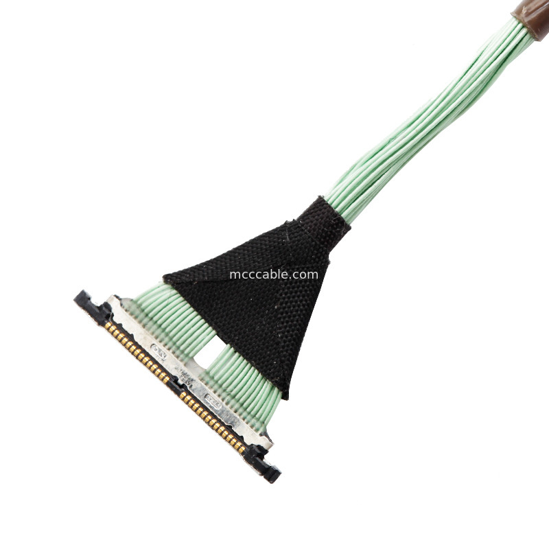 30 Pin Micro Coaxial Lvds EDP Cable  0,3 mm Pitch DF56-30P-0,3SD