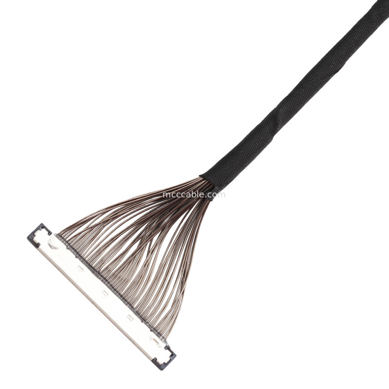 DF36C-50P-0.4SD ao conjunto de cabo 46AWG do Edp de DC-2813C Lvds para a suspensão Cardan