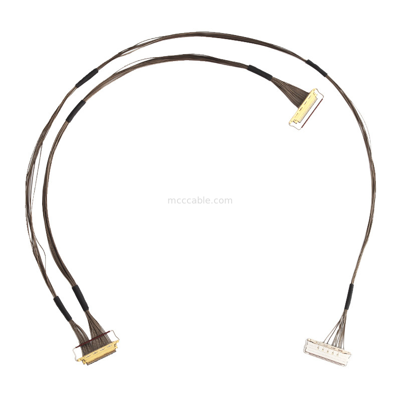 20525-030E-02 a 20682-030E-02 Lvds Edp Assemblagem de cabo para câmera Gimbal
