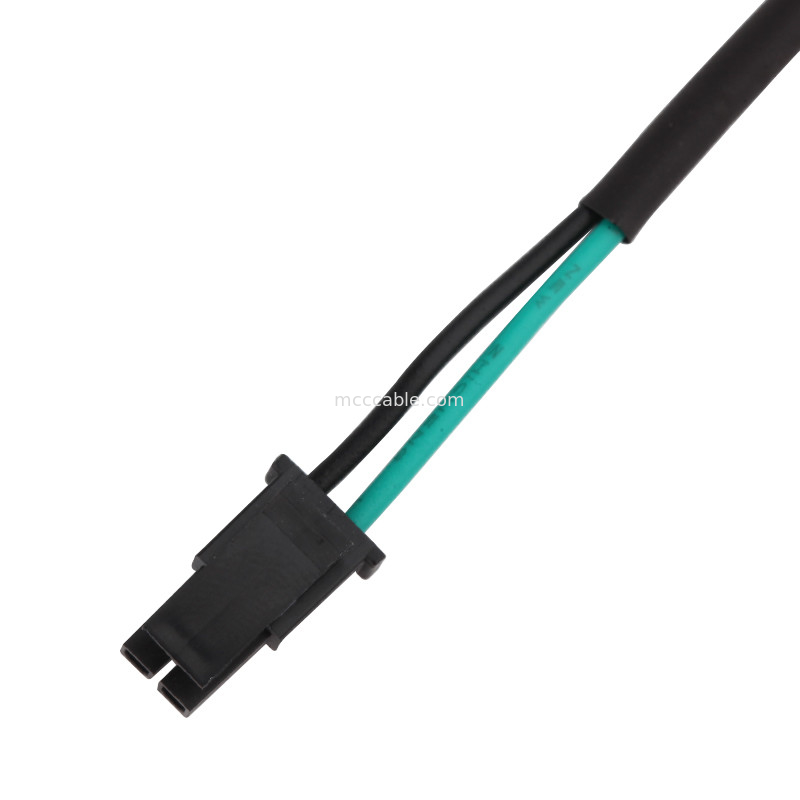 Passo feito sob encomenda 2,5 JST HER-2 do chicote de fios do fio de MX3.0 2P a MOLEX 43645-0200