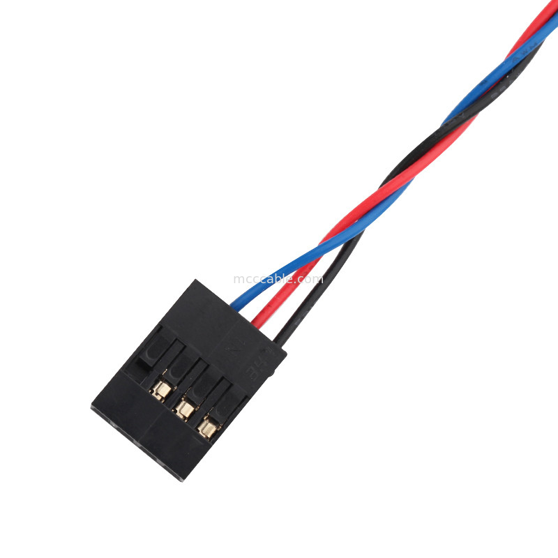 Conjunto de cabo Du Pont do chicote de fios de JST PHR-5P 4p ao comprimento 100mm de Molex 51021-04p