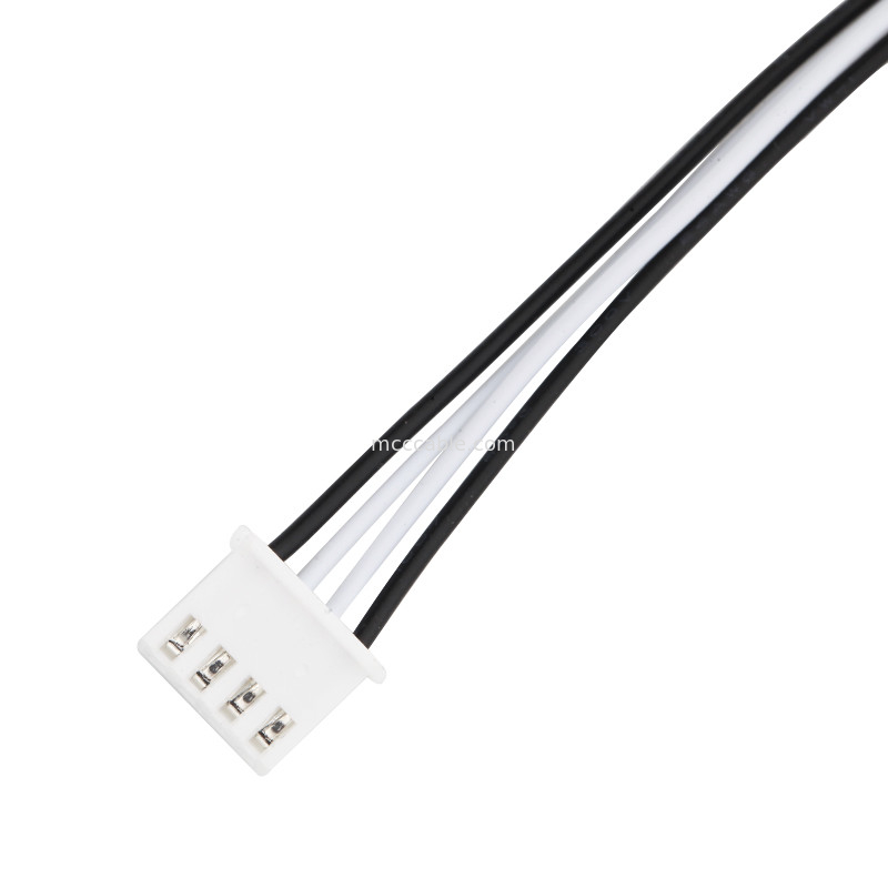 conjunto de cabo do conector do passo JST XHP-4P de 2.5mm 2,0 A PIN HY-6P ISO14001 do PASSO 6