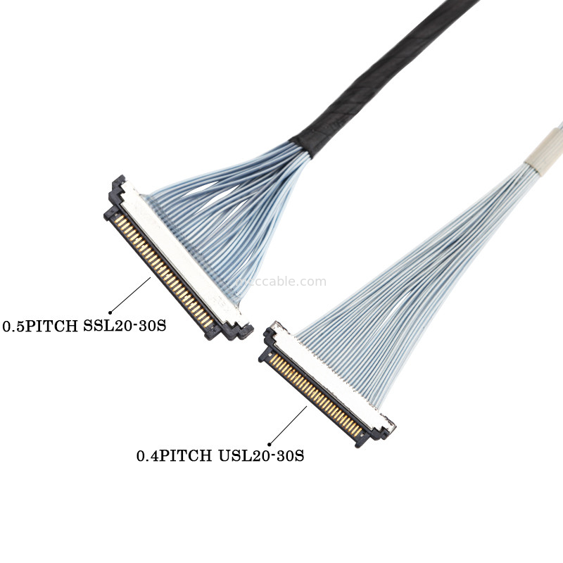 20453-230T-03 Para Kel SSL20-30S Micro-cabo coaxial 30P Lvds Edp