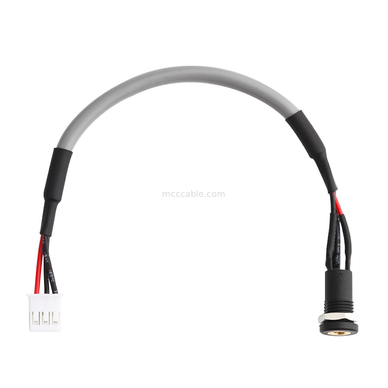 Conector da exposição dos lvds do cabo distribuidor de corrente do sinal 3,5 das FO do chicote de fios do fio de Hsg Xap-03v-S Lvds