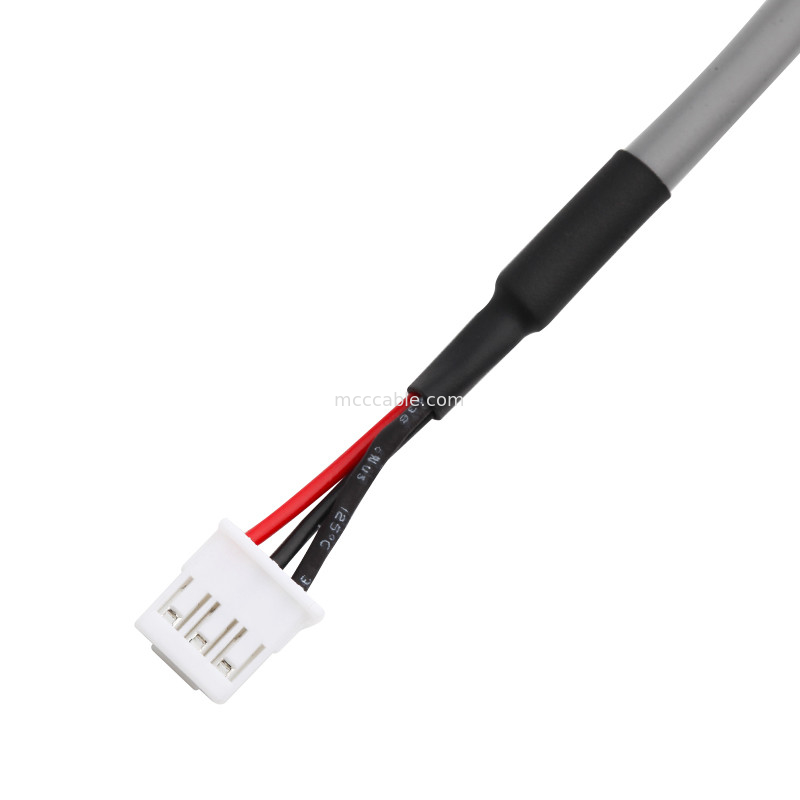 Conector da exposição dos lvds do cabo distribuidor de corrente do sinal 3,5 das FO do chicote de fios do fio de Hsg Xap-03v-S Lvds