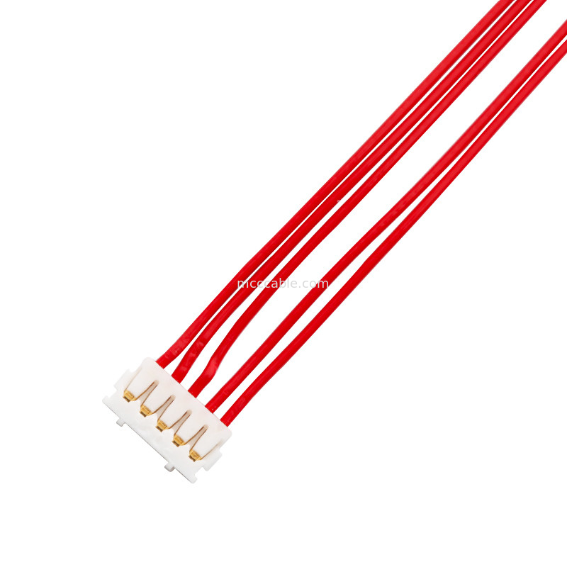 o chicote de fios feito sob encomenda do pino do passo 5 de 1.2mm cabografa JST ACHR-05V-A-S A ACHR-05V-A-S