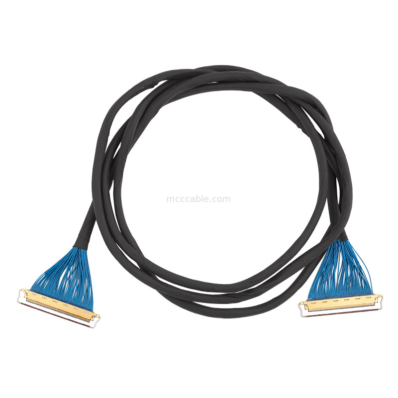 Micro conector da exposição dos lvds do conjunto de cabo I do Edp de Coaixal Lvds  20633-260t-01s