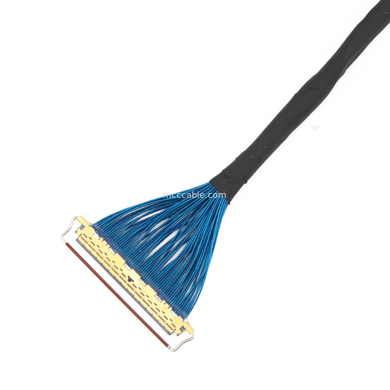 Micro conector da exposição dos lvds do conjunto de cabo I do Edp de Coaixal Lvds  20633-260t-01s