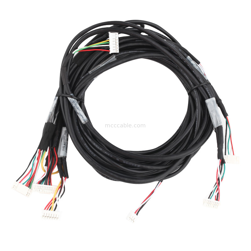 Conector da exposição dos lvds do conjunto de cabo JST do chicote de fios do conector do PH PHR7 PHR4 PHR3 PHR2