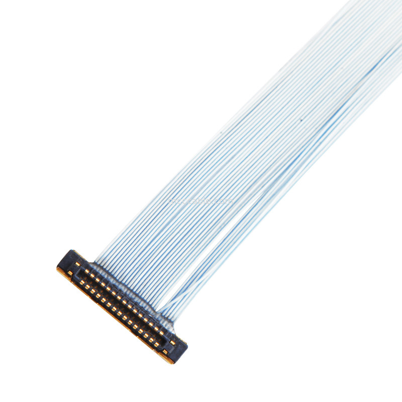 conjunto de cabo coaxial do passo KEL XSLS20-30 de 0.25mm micro para a câmara de vigilância