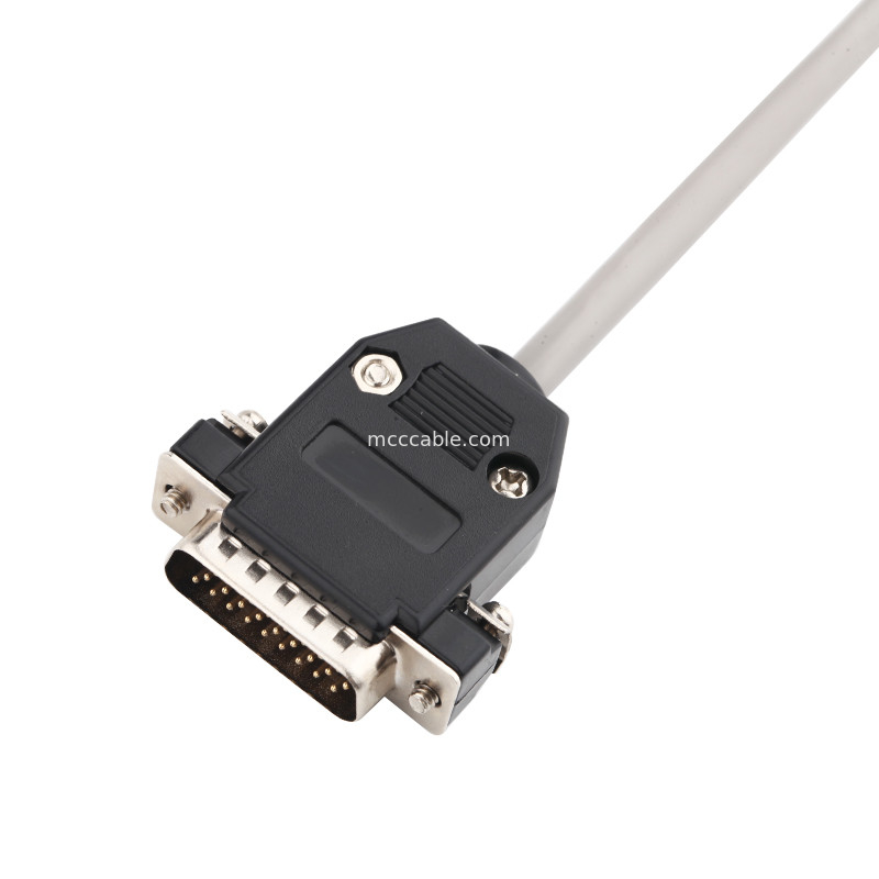 Cabo de alta velocidade do samtec do conjunto de cabo da rede do cabo H-DB 26P RJ45 8pin da montagem do painel