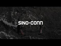 Conjunto de cabo coaxial feito sob encomenda de 14 Pin micro solução de 50 ohms
