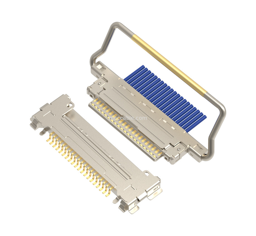 20pin 20633-220T-01S Micro-cabo coaxial de 0,4 mm de passo, tipo de acoplamento horizontal Conector micro-coaxial