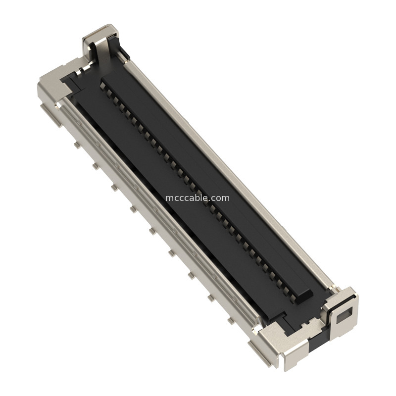 MICRO COAX CABLE 30P 20878-030T-01 Micro Coaxial LVDS Cable com blindagem EMC e bloqueio mecânico