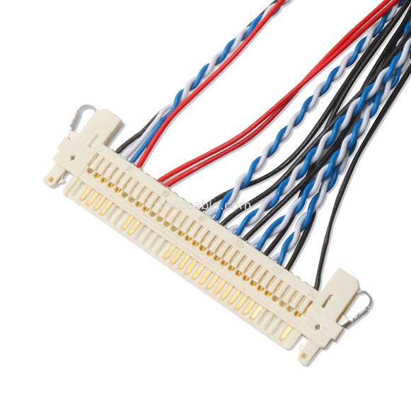 30 Pin Lvds Cable, 30 Pin Lcd Panel Fi X30HL B ao cabo de DF19 20S Lvds