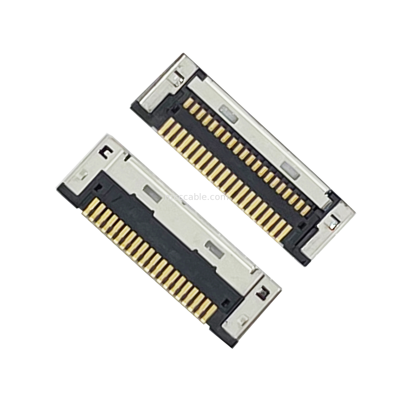 DF49-20P-SHL  Micro Cable Coaxial Assembléia DF49-20P 0.4SD Extremamente fino arneses coaxial