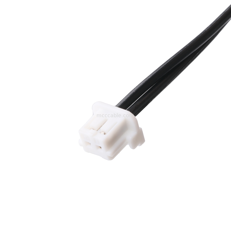 DC Plug 2.1*5.5mm Soldagem Tipo PVC Aparência moldagem 90 ângulo para White Housing 2P MOLEX F