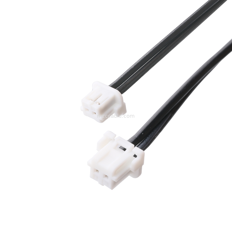 DC Plug 2.1*5.5mm Soldagem Tipo PVC Aparência moldagem 90 ângulo para White Housing 2P MOLEX F