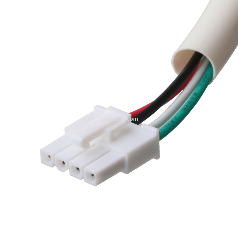 Molex HSG 4P Para RCPT HSG 4P Pitch 4.2mm UL1007 18AWG 300V 80C OEM / ODM comprimento personalizado