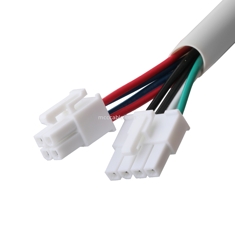 Molex HSG 4P Para RCPT HSG 4P Pitch 4.2mm UL1007 18AWG 300V 80C OEM / ODM comprimento personalizado