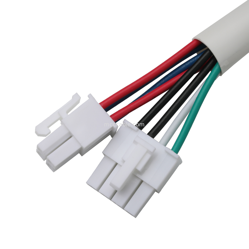 Molex HSG 4P Para RCPT HSG 4P Pitch 4.2mm UL1007 18AWG 300V 80C OEM / ODM comprimento personalizado