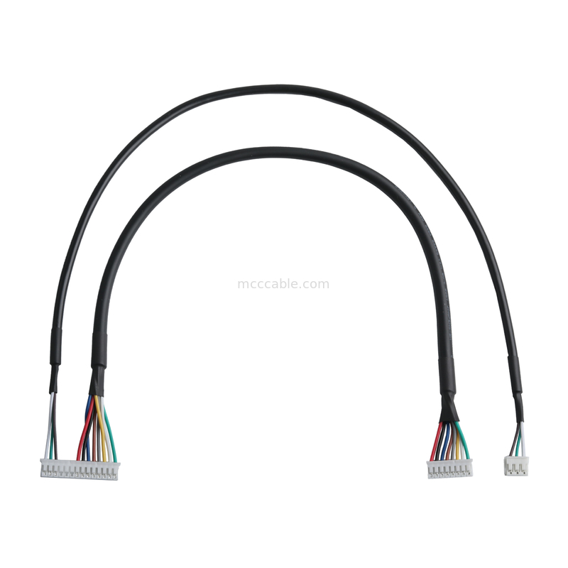 JST PHR-14P para JST PHR-8P e JST-PHR-3P Conector de montagem de cabo LVDS Pitch 2.0mm Cabos OEM / ODM