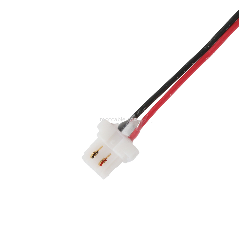 Arnês de fio JST 0,8 mm passo 2P Contato cara para NSHR-6P 1,0 mm fivela Receptacle desconectável Crimp