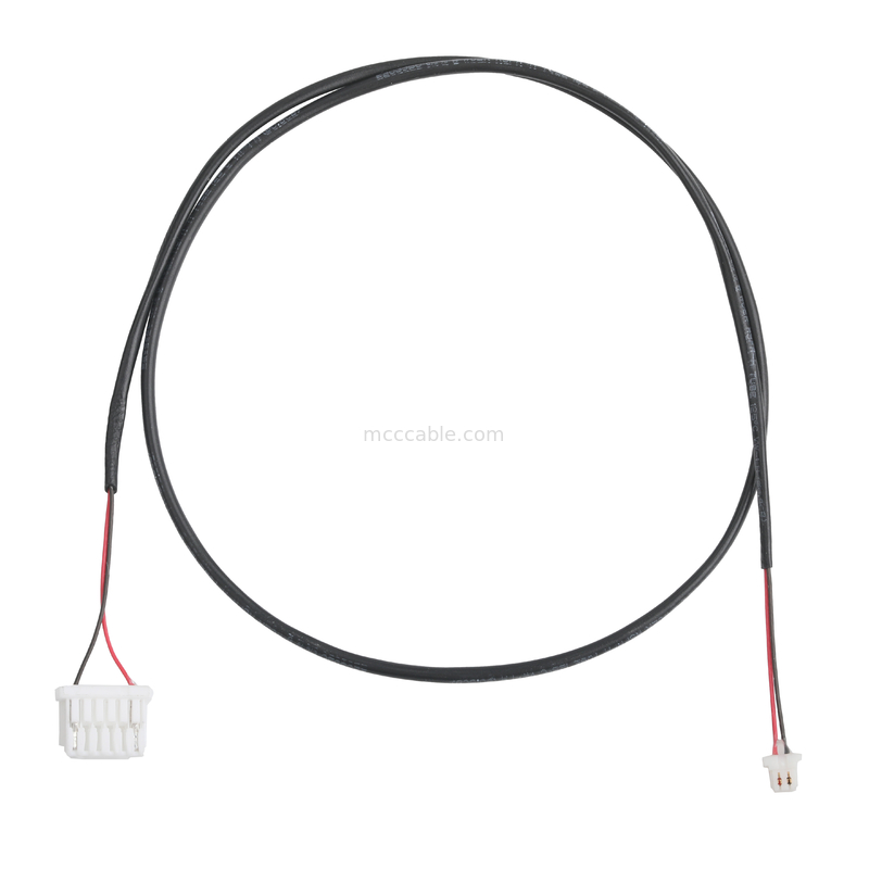 Arnês de fio JST 0,8 mm passo 2P Contato cara para NSHR-6P 1,0 mm fivela Receptacle desconectável Crimp