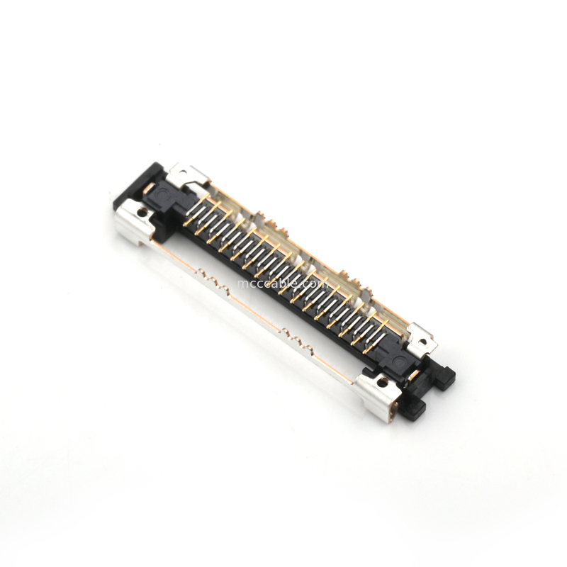 DF38 Série DF38A-32S-0.3V ((51) 32 Conector de tomada feminina Conector LCD