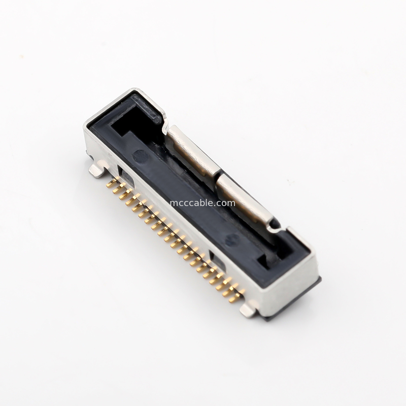 Honda LVC-D20SFYG PC-side 0.5 mm Pitch SMT tipo conector para cabos coaxial simples / planos super-finos