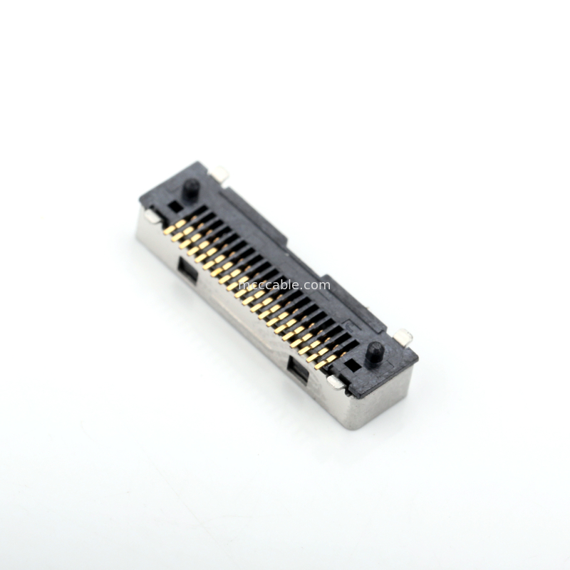 Honda LVC-D20SFYG PC-side 0.5 mm Pitch SMT tipo conector para cabos coaxial simples / planos super-finos