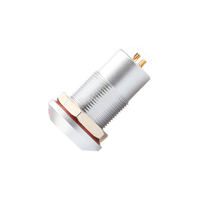Conector circular à prova d'água série B Z7 4P Fêmea Soquete à vácuo selado à prova d'água, porca fixa fixada IP68