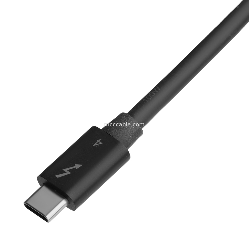 Thunderbolt 4 Cable personalizado Carregamento ultra-rápido Transferência de dados de velocidade relâmpago Suave e durável para uma experiência perfeita