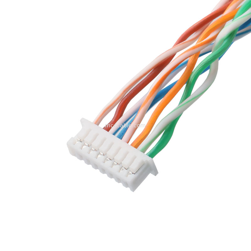 IP67 Conector circular de 8 pinos à prova d'água SA812/S8S com cabo CAT5e para sistemas de câmaras