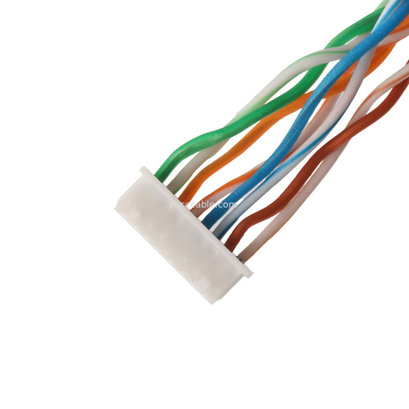IP67 Conector circular de 8 pinos à prova d'água SA812/S8S com cabo CAT5e para sistemas de câmaras