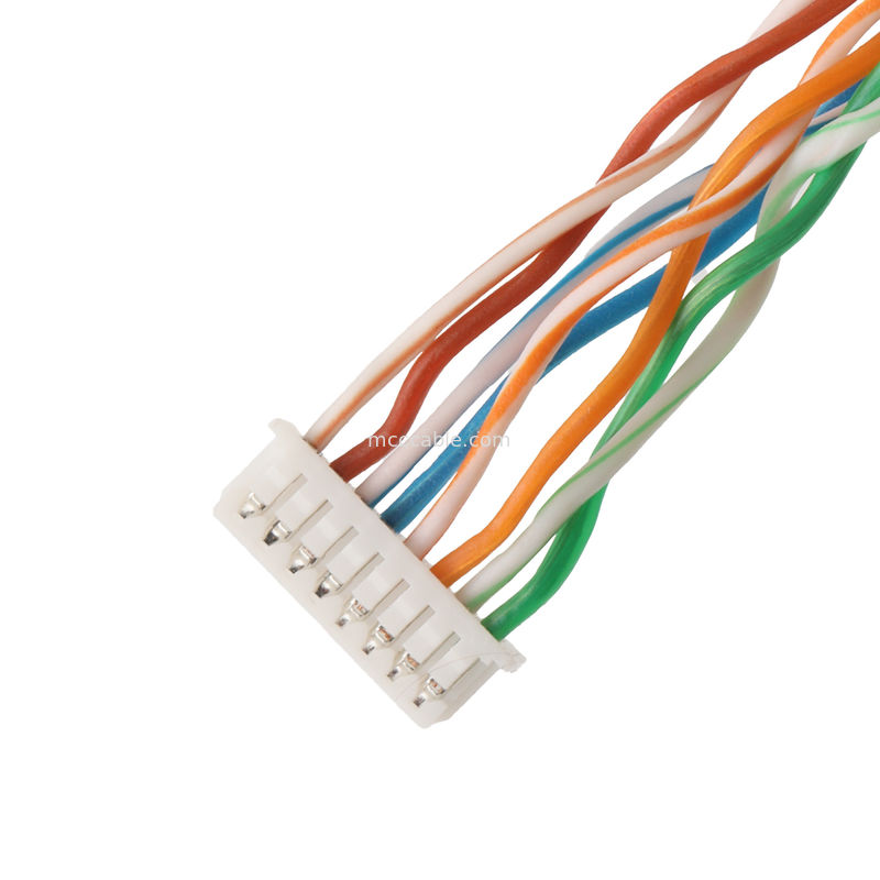 IP67 Conector circular de 8 pinos à prova d'água SA812/S8S com cabo CAT5e para sistemas de câmaras