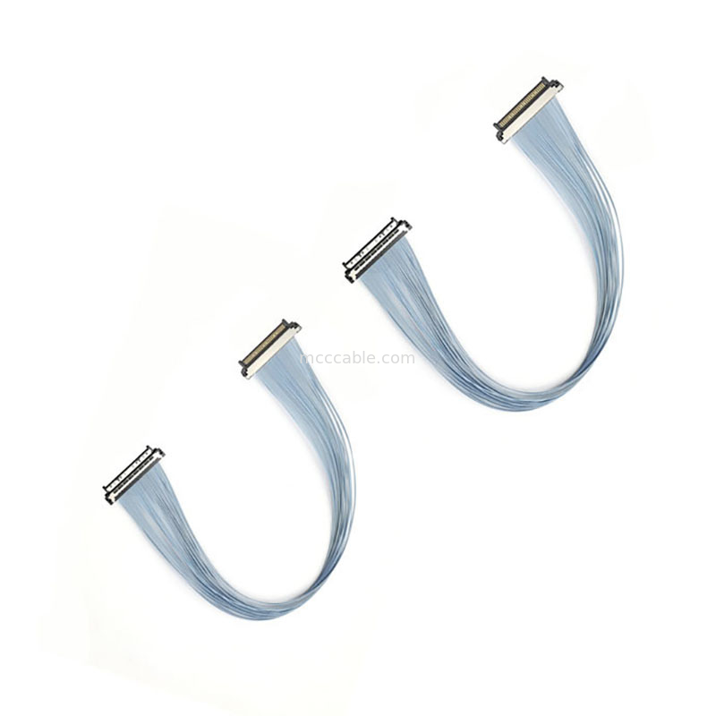 Transmissão de vídeo Ultra-HD de 0,4 mm USL20-30SS-016B Micro Cabo Coaxial Suporta Sistemas de Câmera 4K@60fps